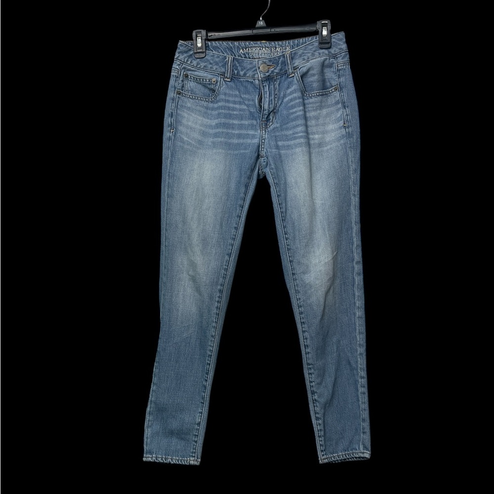 American Eagle Outfitters Light Blue Straight Leg Jeans